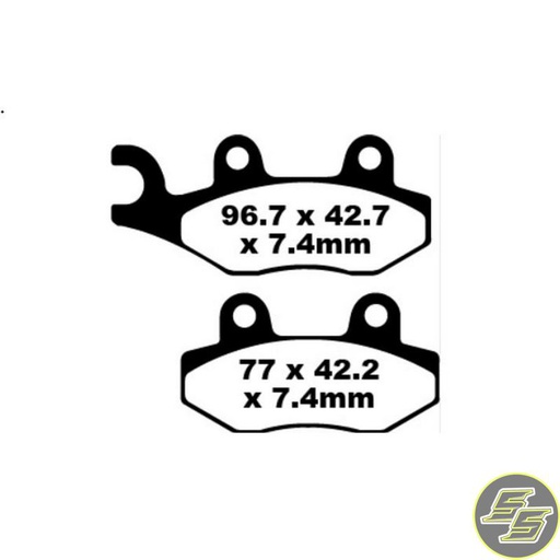 [PRE-PR046] Premier Brake Pad Off Road Sintered FA135R