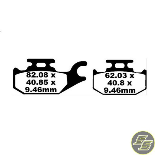 [PRE-PR283] Premier Brake Pad Off Road Sintered FA307R