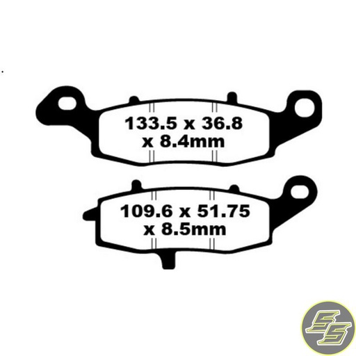 [PRE-P194] Premier Brake Pad Organic Standard FA231