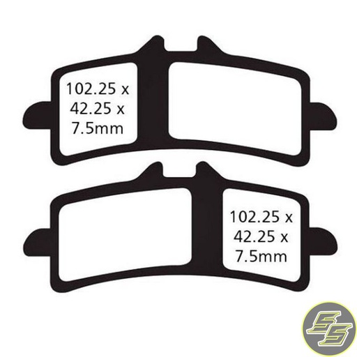 [PRE-GPXPH389] Premier Brake Pad Race Only Sintered FA447