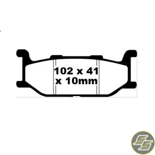 [PRE-PH105] Premier Brake Pad Street Sintered Double H FA179HH