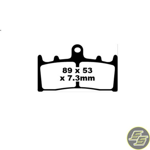 [PRE-PH122] Premier Brake Pad Street Sintered Double H FA188HH