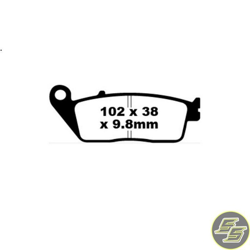 [PRE-PH048] Premier Brake Pad Street Sintered Double H FA196HH