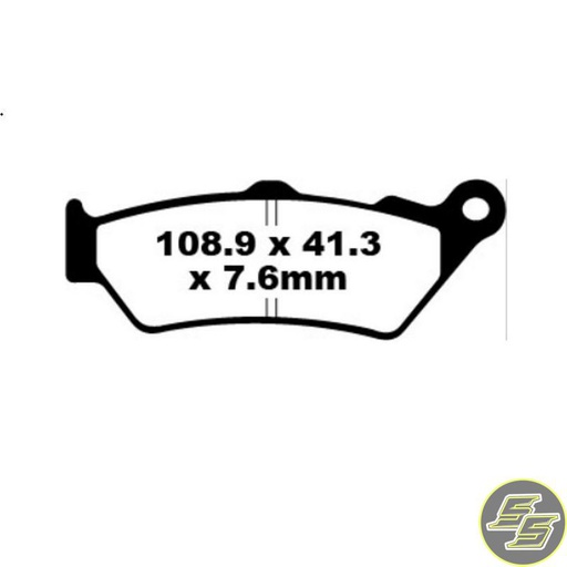 [PRE-PH270] Premier Brake Pad Street Sintered Double H FA209/2HH