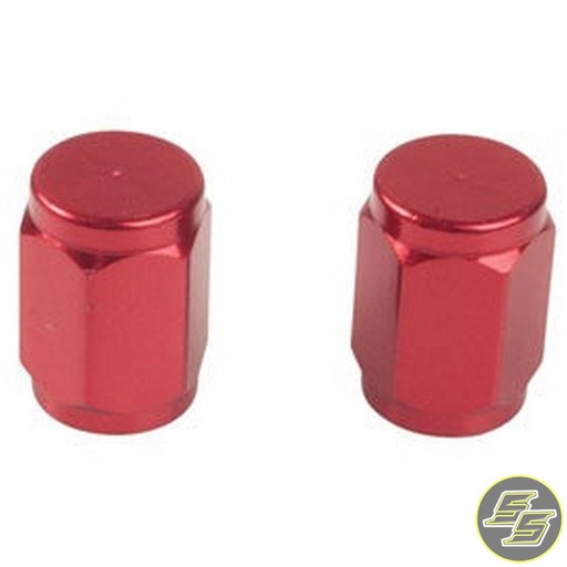 [TUS-1435060002] Tusk Air Valve Cap Red 2pc