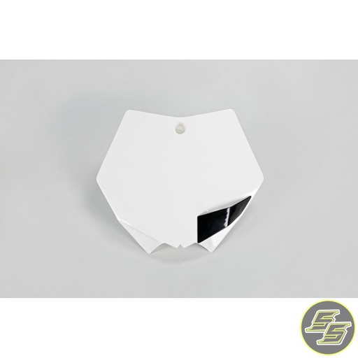 [UFO-KT03093-041] UFO Number Board Front KTM White SX/F 07'-12'