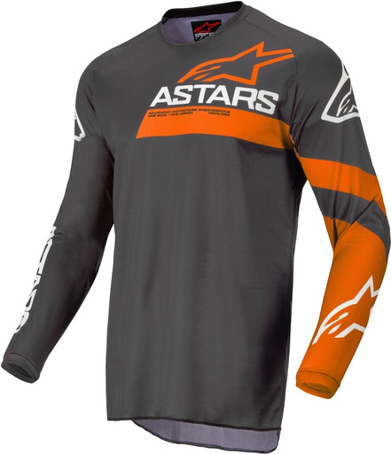 [ALP-3762422-1794] Alpinestars Fluid Chaser MX Jersey Anthracite/Coral Flo