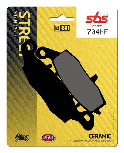 [SBS-704HF] SBS Brake Pads Street STD Ceramic FA231/704HF