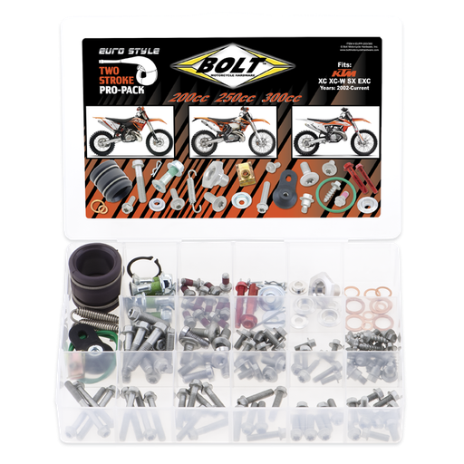 [BOL-PP-EUR200] Bolt Euro Style 2T 200-300cc Pro Pack