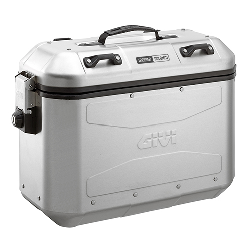 [GIV-DLM36APACK2] Givi Trekker Dolomiti Alu Top/Side Case Set Silver 36L