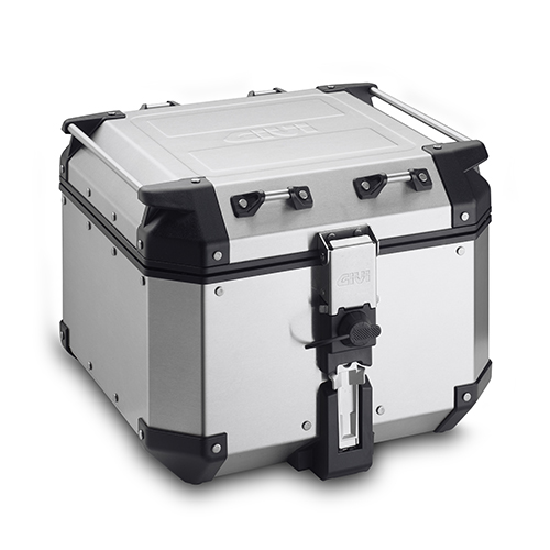 [GIV-OBKN42A] Givi Trekker Outback Alu Top Case Silver 42L