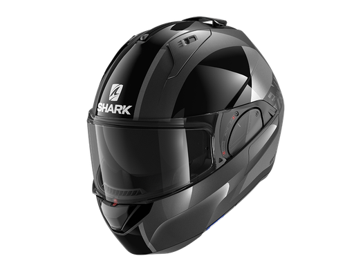 [SRK-HE9806AKA] Shark Evo-ES Endless Flip Up Helmet Grey/Black