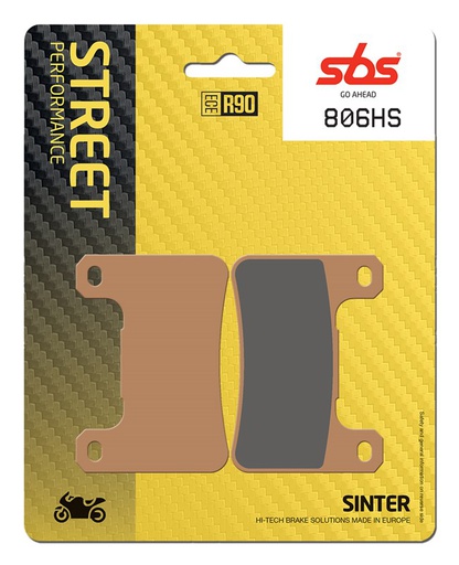 [SBS-806HS] SBS Brake Pads Street Performance Sinter FA379/806HS