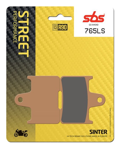 [SBS-765LS] SBS Brake Pads Street Performance Sinter FA254/765LS