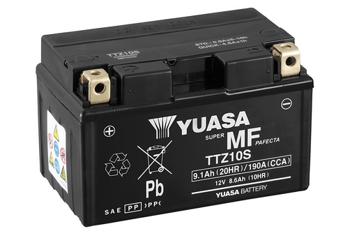 [YUA-TTZ10S] Yuasa Battery TTZ10S Dry with Acid