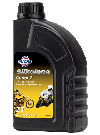 [SLK-Y06113] Silkolene Comp 2 Premix & Injector Oil 1L