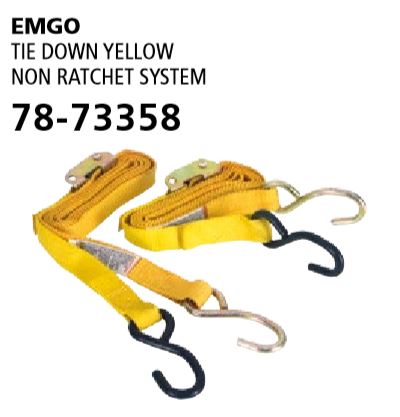 [EMG-78-73358] Emgo Tie Down Yellow