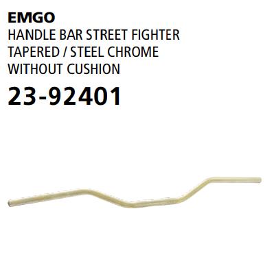 [EMG-23-92401] Emgo Universal Street Handlebar Chrome