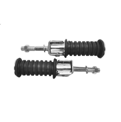 [EMG-54-20000] Emgo Folding Rubber Foot Peg Long Bolt Kawasaki