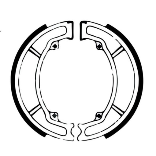 [EMG-93-39136] Emgo Brake Shoe H352