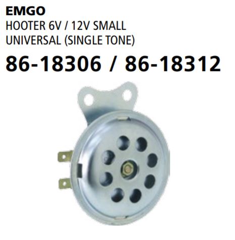 [EMG-86-18312] Emgo Hooter 12V Small