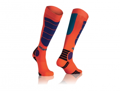 [ACE-0021909-204] Acerbis MX Impact Kid Socks Orange/Blue