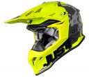 Just1 J39 Kinetic MX Helmet Camo Red/Lime/Fluo Yellow