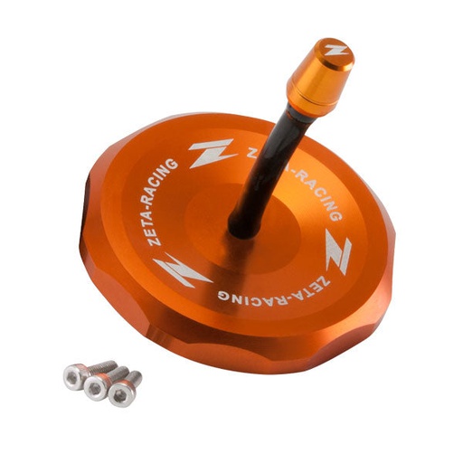 [ZET-87-4108] Zeta Gas Cap KTM 85-450SXF '13|Husqvarna FC/TC '14 Orange