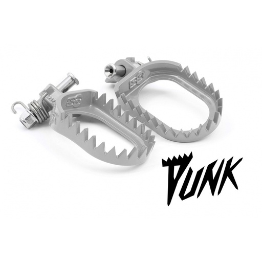 [S3-ESK-1232-S] S3 Punk Footpegs Yamaha|KTM <'16 Silver