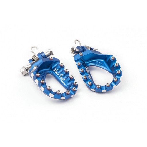 [S3-ESK-495-U] S3 Hardrock Alu Footpegs Sherco Blue