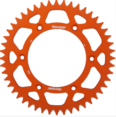 [SSX-RAL-452-39-OR] Supersprox KTM SX50 Aluminium Rear Sprocket 39T Orange