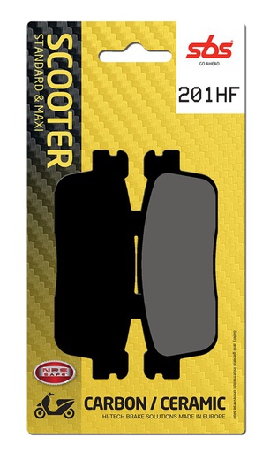 [SBS-201HF] SBS Brake Pads Scooter Standard & Maxi FA427/201HF