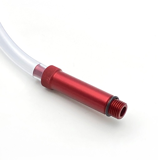 [END-BAG031] Enduro-Pro Oil Drain Pipe Red Beta