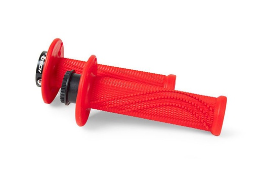 [RTE-R-MPRRF000020] RTech R20 Lock-On Grips Neon Red