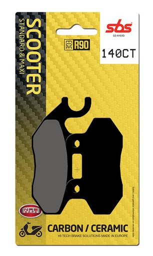 [SBS-140CT] SBS Brake Pads Scooter Standard & Maxi FA264/140CT