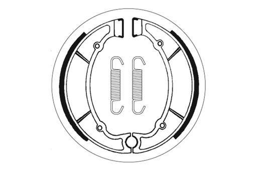 [SBS-2064] SBS Brake Shoe 2064