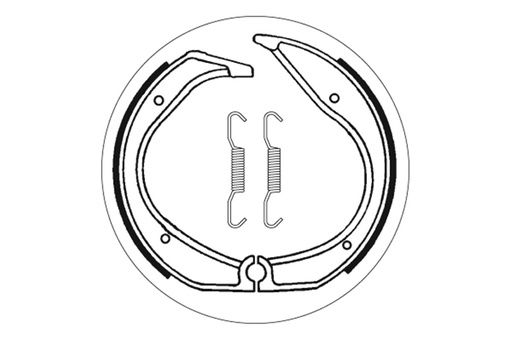 [SBS-2140] SBS Brake Shoe 2140