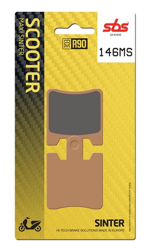 [SBS-146MS] SBS Brake Pad FA283 Scooter Maxi Sinter