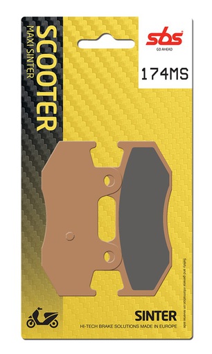 [SBS-174MS] SBS Brake Pad FA411 Scooter Maxi Sinter