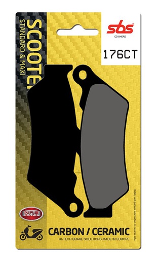 [SBS-176CT] SBS Brake Pad FA209 Scooter Carbon