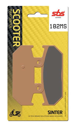 [SBS-182MS] SBS Brake Pad FA412 Scooter Maxi Sinter